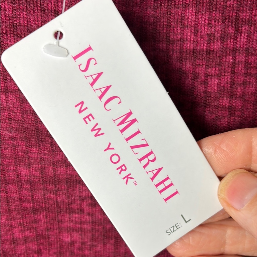 Isaac Mizrahi Casual Burgundy NWT  Lounge Set Burgundy Wine Color - Picture 6 of 16